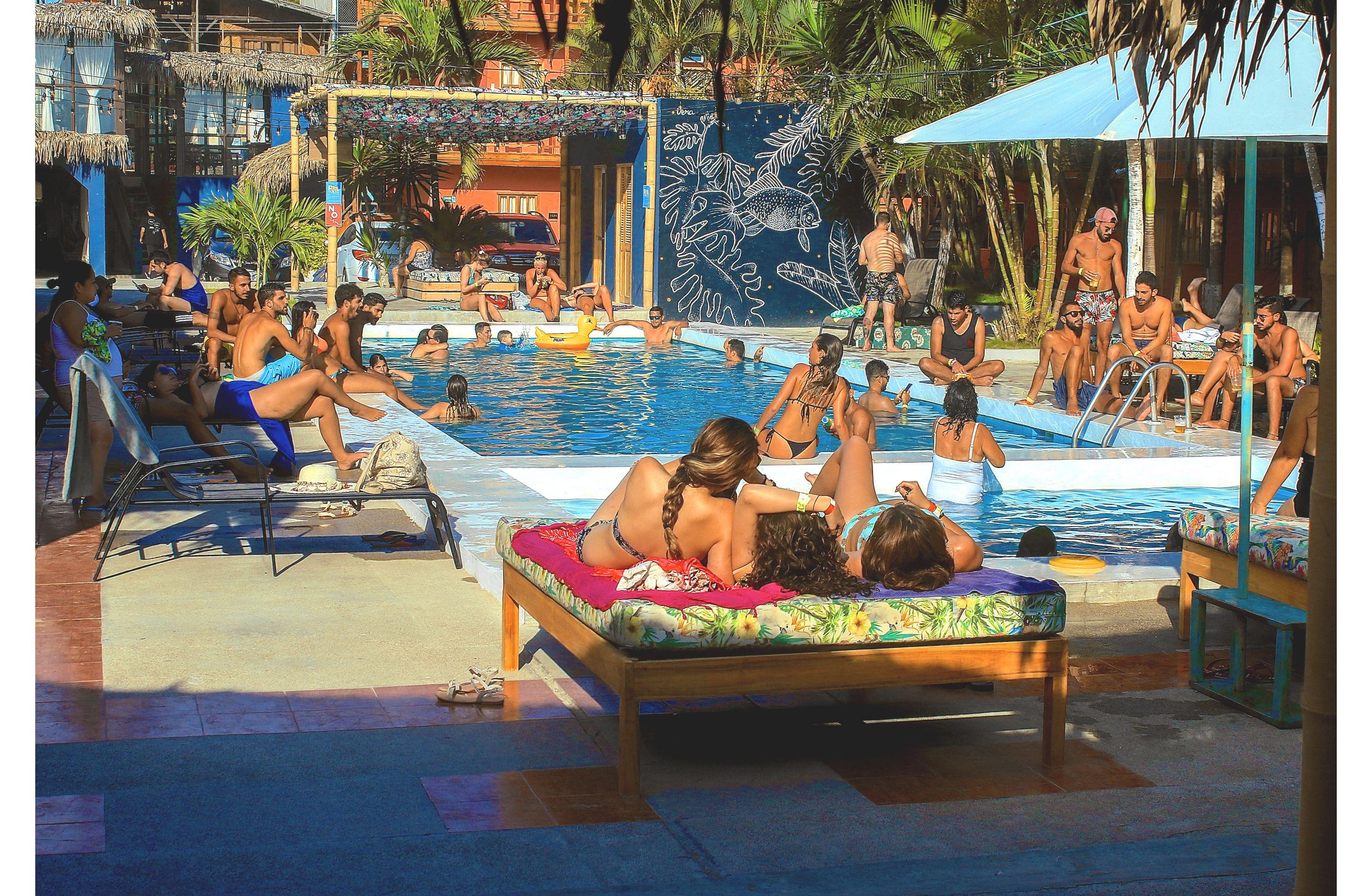 Slumber Party Montanita Hotel Luaran gambar